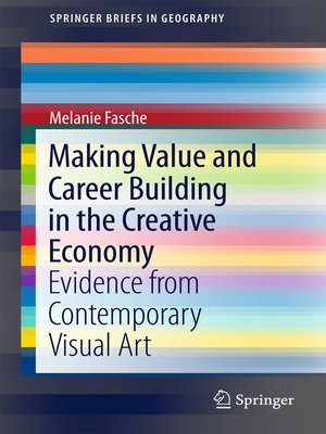 cover image of Making Value and Career Building in the Creative Economy